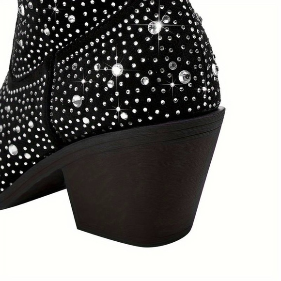 LUMEHEEL • Rhinestone Cowboy Boots - Picture 9 of 11